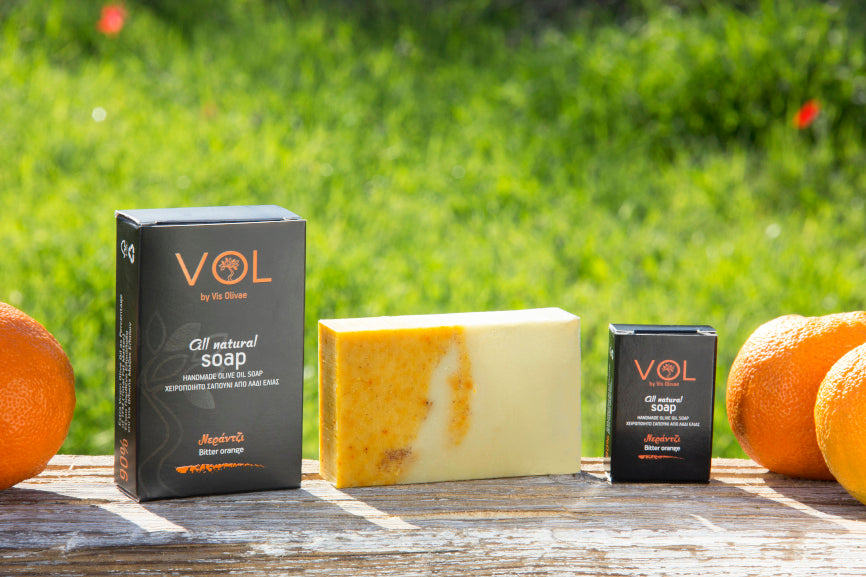 VOL by Vis Olivae, Seife aus nativen Olivenöl Extra - Mit Bitterorange