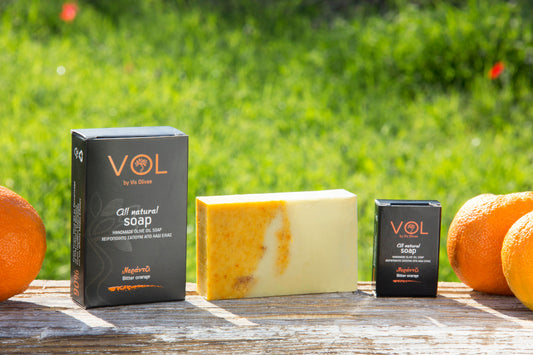 VOL by Vis Olivae, Seife aus nativen Olivenöl Extra - Mit Bitterorange